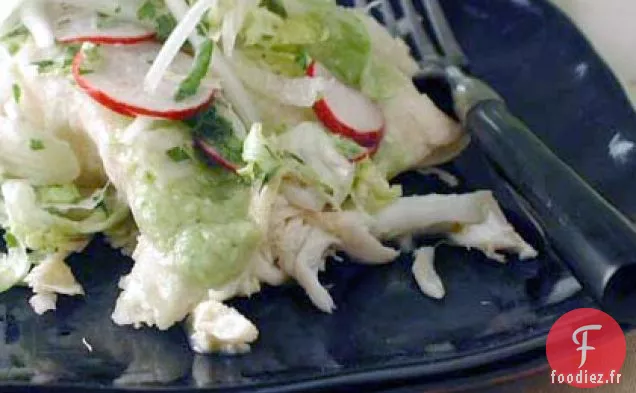 Enchiladas Vertes au Crabe