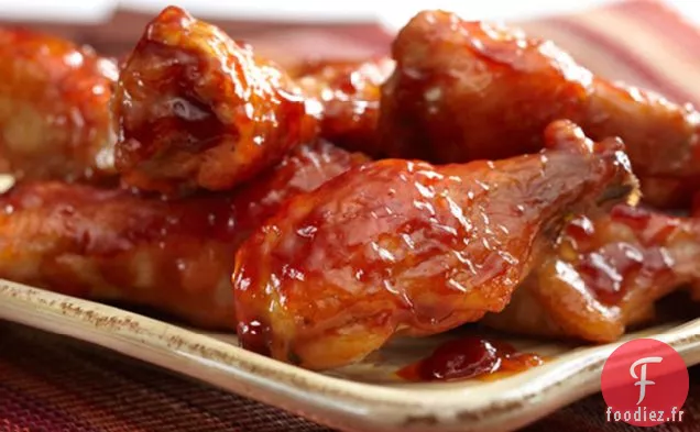 Drumettes de Poulet Sucrées et Appétissantes