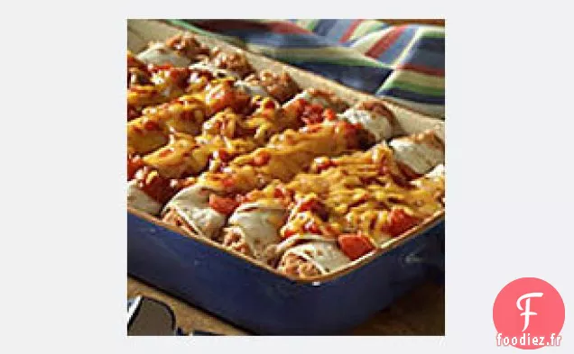 Enchiladas de Haricots au Fromage