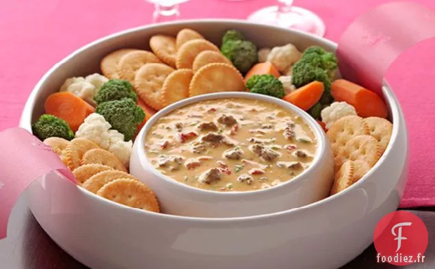 Trempette au Cheeseburger Épicée VELVEETA®