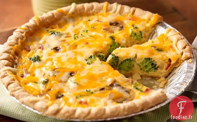 Quiche Aux Trois Fromages