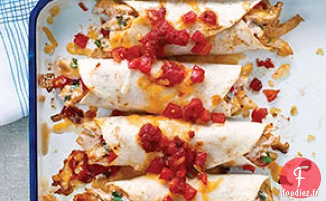 Enchiladas de Poulet Fiesta