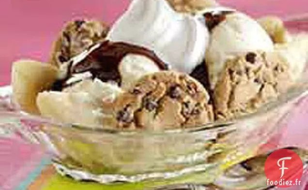 Sundae à la Crème Glacée à la Banane