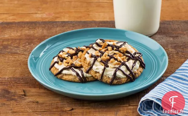 Biscuits à la Crème au Beurre d'Arachide