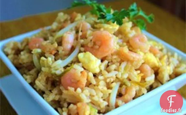 Riz Frit aux Crevettes II