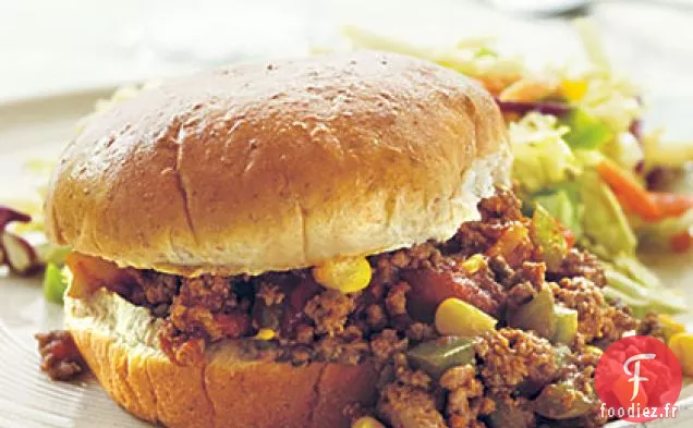 Sandwichs au Boeuf à la Poêle Bâclée