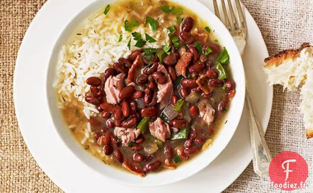 Haricots Rouges et Riz de la Nouvelle-Orléans