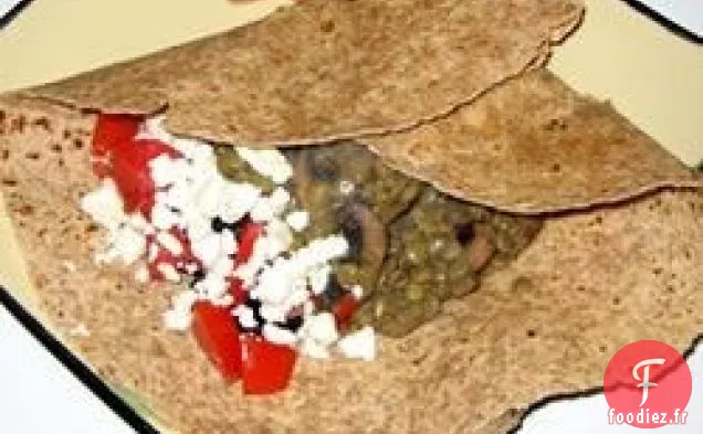 Enveloppements Faciles à la Feta aux Lentilles