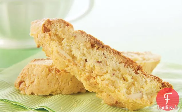 Biscotti Au Chocolat Blanc Citronné