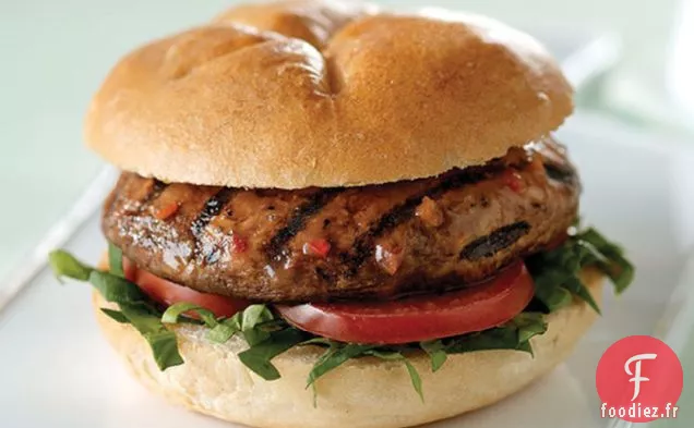 Sandwich aux Champignons Portobello Grillés