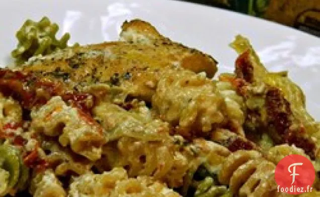 Poulet et Artichaut à la Sauce Vodka au Citron
