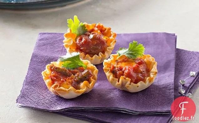 Bouchées d'Apéritif à la Trempette Salsa