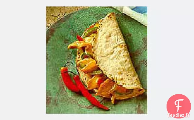 Fajitas au Poulet au Fromage VELVEETAÂ®