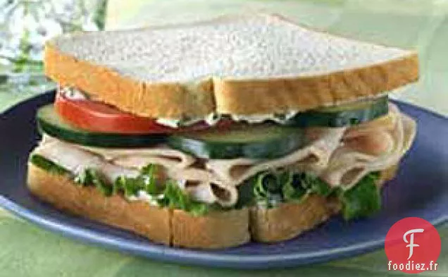 Sandwich à la Dinde du Jardin