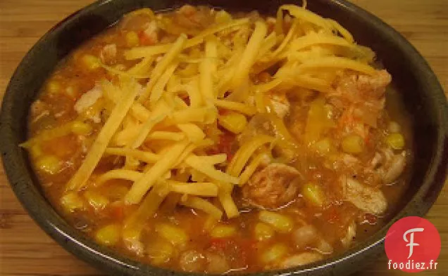 Chili au Poulet aux Haricots Blancs