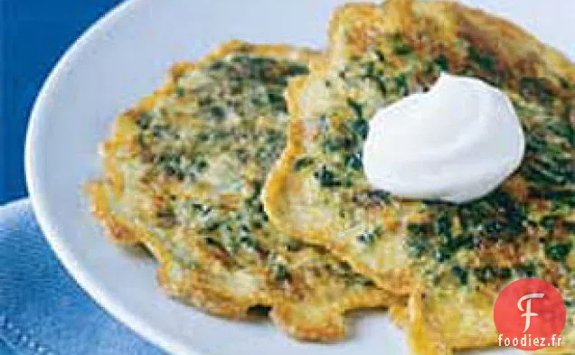 Crêpes aux Épinards