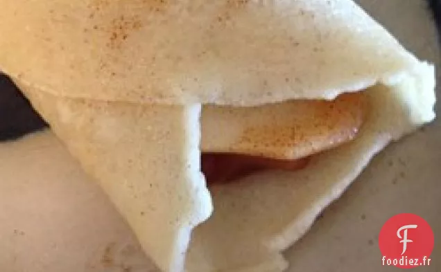 Délicieuses Crêpes aux Pommes Et à la Cannelle