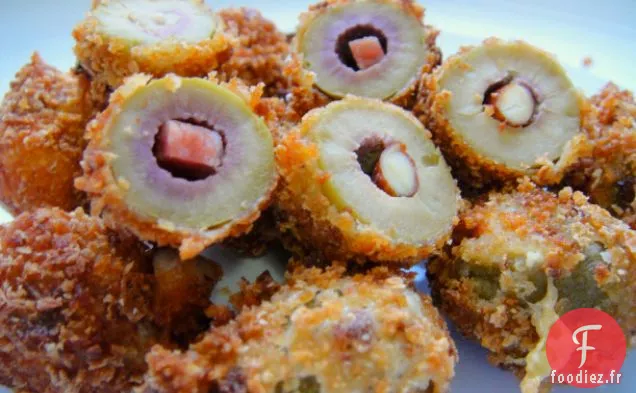 Cuisiner le Livre: Olives Farcies Frites
