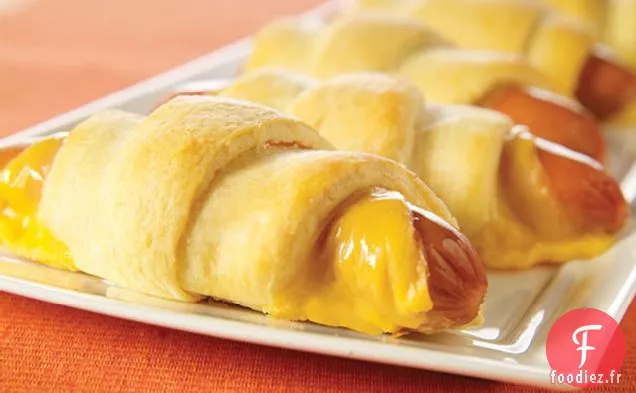 Chiens Enveloppés de Momie au Fromage