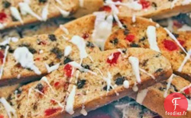 Biscotti Aux Cerises Au Chocolat