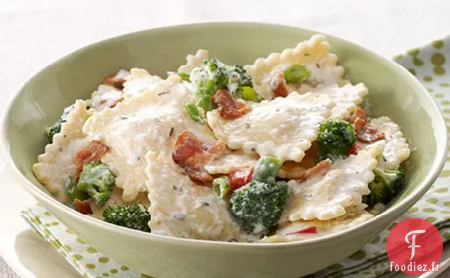 Raviolis au Bacon rapides et faciles