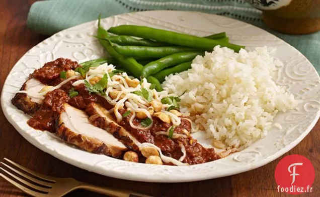 Longe de Porc à la Sauce aux Arachides
