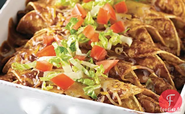 Enchiladas au Poulet BBQ Faciles