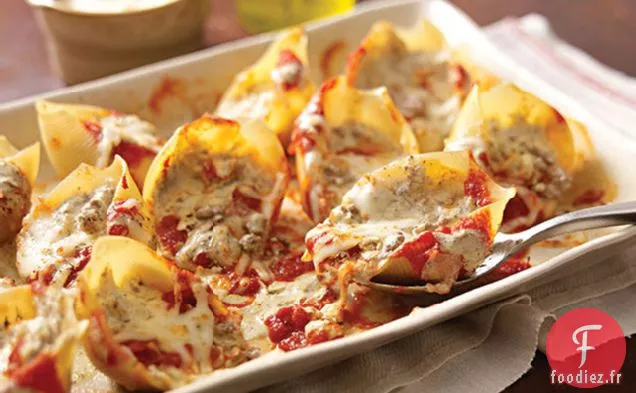 Coquilles Farcies au Pesto Crémeux