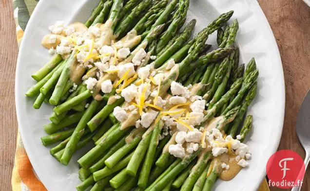 Salade d'Asperges au Citron et à la Feta