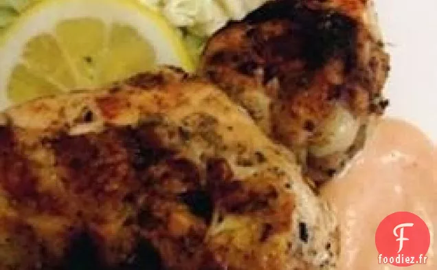 Poulet Grillé au Citron et au Yogourt