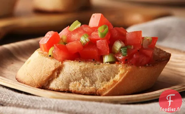 Bruschetta Faible en Gras