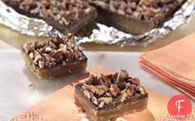 Barres de Caramel au Chocolat