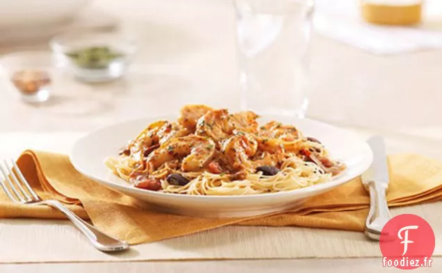 Puttanesca aux Crevettes