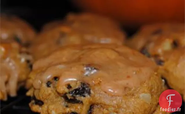 Biscuits à la Citrouille Et aux Raisins Secs