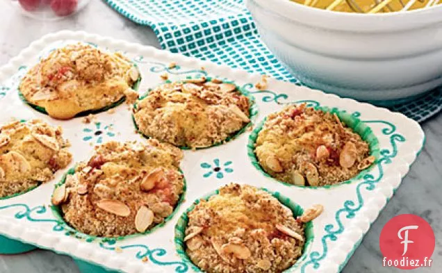Muffins Streusel Framboise-Amande