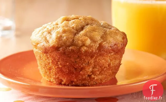 Muffins au Beurre d'Arachide et à la Banane