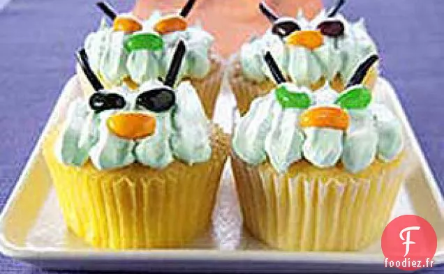 Cupcakes Monstre Vert