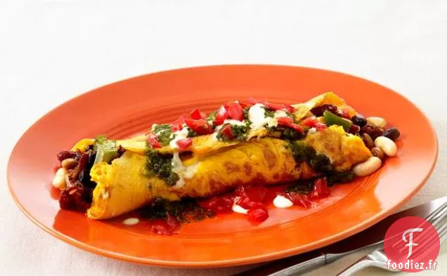 Omelette au Burrito Big Ole Tex-Mex