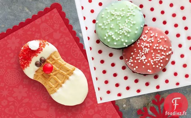 Biscuits au Beurre d'Arachide Santas