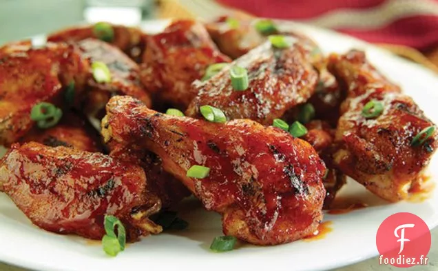 Ailes de Poulet Épicées au Sésame et au Buffle