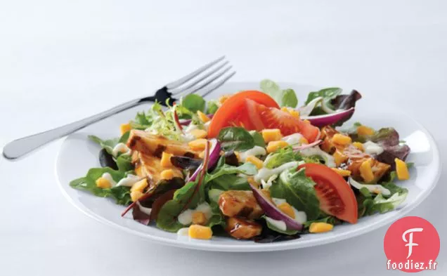 Salade de Poulet Barbecue Ranch