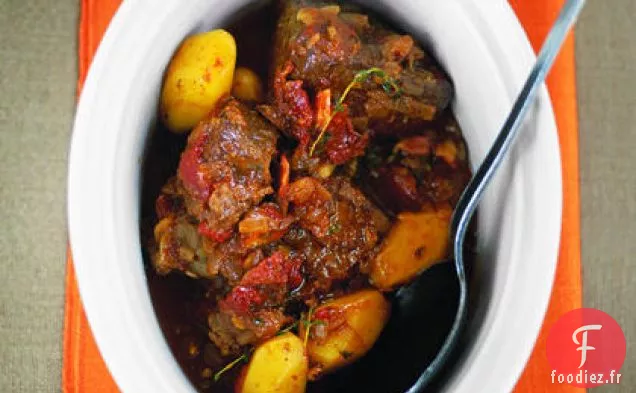 Boeuf et Bière aux Pommes de Terre Jaunes