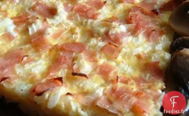 Quiche au Jambon et au Fromage