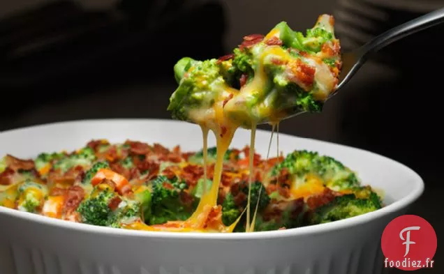 Cuisson Crémeuse au Brocoli et au Bacon
