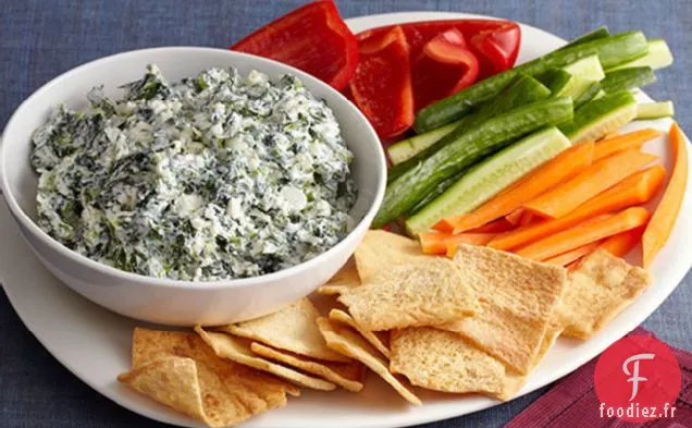 Trempette aux Épinards Grecs