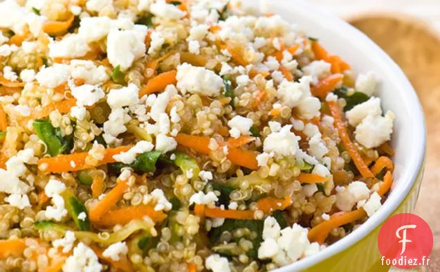 Quinoa avec Feta et Légumes