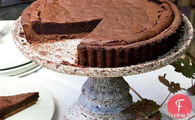 Tarte Chocolat-Bourbon