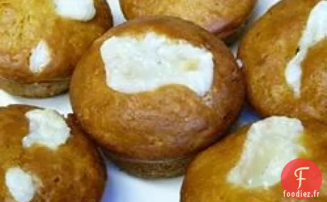 Muffins au Fromage À la Crème aux Carottes