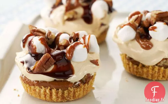 Mini Gâteau au Fromage Turtle S'More
