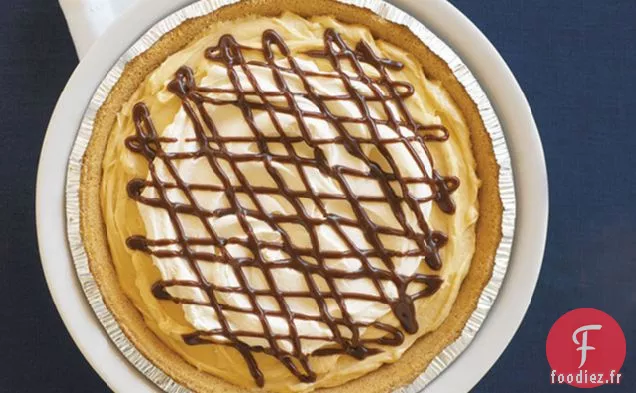 Tarte à la Crème au Beurre d'Arachide Fudgy